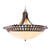 Hampton Six Light Pendant in Gilded Tobacco (57|120169)