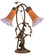 Amber/Purple Two Light Accent Lamp in Mahogany Bronze (57|11923)