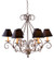 Olivia Six Light Chandelier in Pate (57|118910)