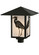 Seneca One Light Post Mount in Craftsman Brown (57|118724)