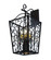 Lacie Five Light Wall Sconce in Blackwash (57|118522)