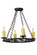Ashley Four Light Chandelier in Copper Rust (57|118125)