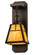 T'' Mission'' One Light Wall Sconce in Craftsman Brown (57|117287)