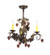 Vineyard Three Light Chandelier in Coffee Bean (57|117174)