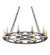 Ashley Eight Light Pendant in Rustic Iron (57|116245)