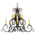 Anassa Ten Light Chandelier in Golden Bronze (57|116225)