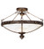 Arabesque Five Light Semi-Flushmount in Timeless Bronze (57|116149)