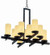 Dante 12 Light Chandelier in Blackwash (57|115871)