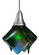 Metro Fusion One Light Mini Pendant in Brushed Nickel (57|115821)