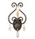 Gia One Light Wall Sconce in Smoke (57|115796)