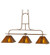 Hanford Three Light Island Pendant in Rustic Iron (57|115682)