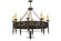 Calandra Eight Light Chandelier in Gilded Tobacco (57|115641)