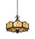 Radha Four Light Pendant in Chestnut (57|115332) Radha Four Light Pendant in Chestnut (57|115332)
