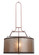 Cilindro One Light Inverted Pendant in Burnt Caramel Burnt Caramel (57|115195)