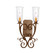 Thierry Two Light Wall Sconce in Rust (57|115164)