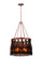 Tuscan Vineyard Five Light Chandelier in Copper Vein (57|114513)