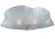 Atelier Three Light Flushmount in White (57|114165)