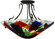 Metro Fusion Two Light Semi-Flushmount in Black (57|112377)