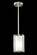 Metro One Light Mini Pendant in Brushed Nickel (57|111397)