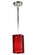 Metro One Light Mini Pendant in Brushed Nickel (57|111381)