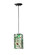 Metro One Light Mini Pendant in Textured Black (57|111351)