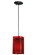 Metro One Light Mini Pendant in Textured Black (57|111338)