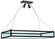 Plateau Two Light Island Pendant in Wrought Iron (57|109699)