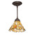 Delta One Light Mini Pendant in Mahogany Bronze (57|109194)
