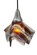 Handkerchief One Light Mini Pendant in Brushed Nickel (57|107421)