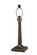 Mission One Light Table Base in Mahogany Bronze and Hi-Lited Craftsman Brown (57|10329)