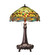 Tiffany Hanginghead Dragonfly Three Light Table Lamp in Mahogany Bronze (57|101830)