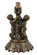 Twin Cherub One Light Table Base in Mahogany Bronze (57|10167)