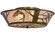 Leaping Trout Four Light Flushmount in Antique Copper (57|10014)