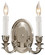 Metropolitan Family Two Light Wall Sconce in Polished Chrome (29|N9809PC)