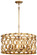 Coronade Six Light Pendant in Pandora Gold Leaf (29|N6775293)