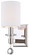 Chadbourne One Light Wall Sconce in Polished Nickel (29|N2850613)