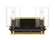 Sable Point Two Light Bath Bar in Sand Coal With Honey Gold Acce (29|N1852707)