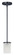 Corona One Light Mini Pendant in Black (16|90200FTBK)