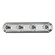Essentials - 712x Four Light Bath Vanity in Polished Chrome (16|7124PC)