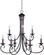 Loft Nine Light Chandelier in Oil Rubbed Bronze (16|70006OI)