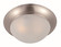 Essentials - 585x One Light Flush Mount in Satin Nickel (16|5850FTSN)