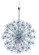 Starfire 40 Light Chandelier in Polished Chrome (16|39747BCPC)