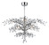 Cluster LED Chandelier in Polished Nickel (16|38504CLPN)