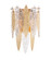 Majestic Three Light Wall Sconce in Gold Leaf (16|32322CLCMPGL)