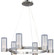 Silo Six Light Chandelier in Polished Chrome (16|23077CLFTPC)