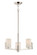 Dart Three Light Chandelier in Satin Nickel (16|21285SWSN)