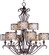 Mondrian Nine Light Chandelier in Umber Bronze (16|21156WHUB)