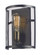 Palladium One Light Wall Sconce in Black / Natural Aged Brass (16|20112BKNAB)