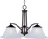 Aurora Three Light Chandelier in Oil Rubbed Bronze (16|20094FTOI)