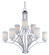 Deven Nine Light Chandelier in Satin Nickel (16|20036SWSN)